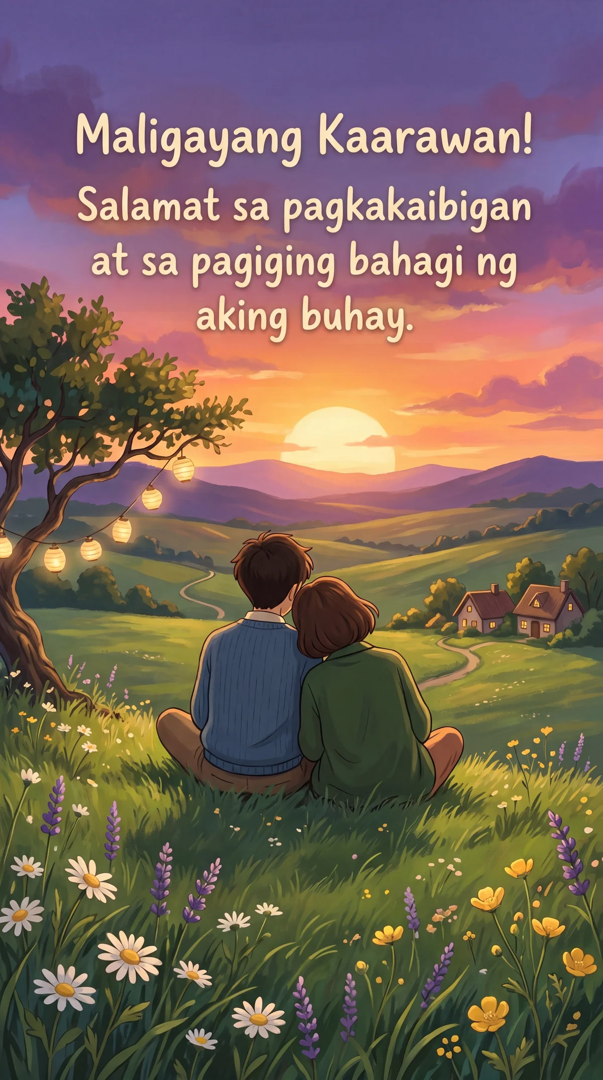 Maligayang kaarawan sa aking matalik na kaibigan, salamat sa...