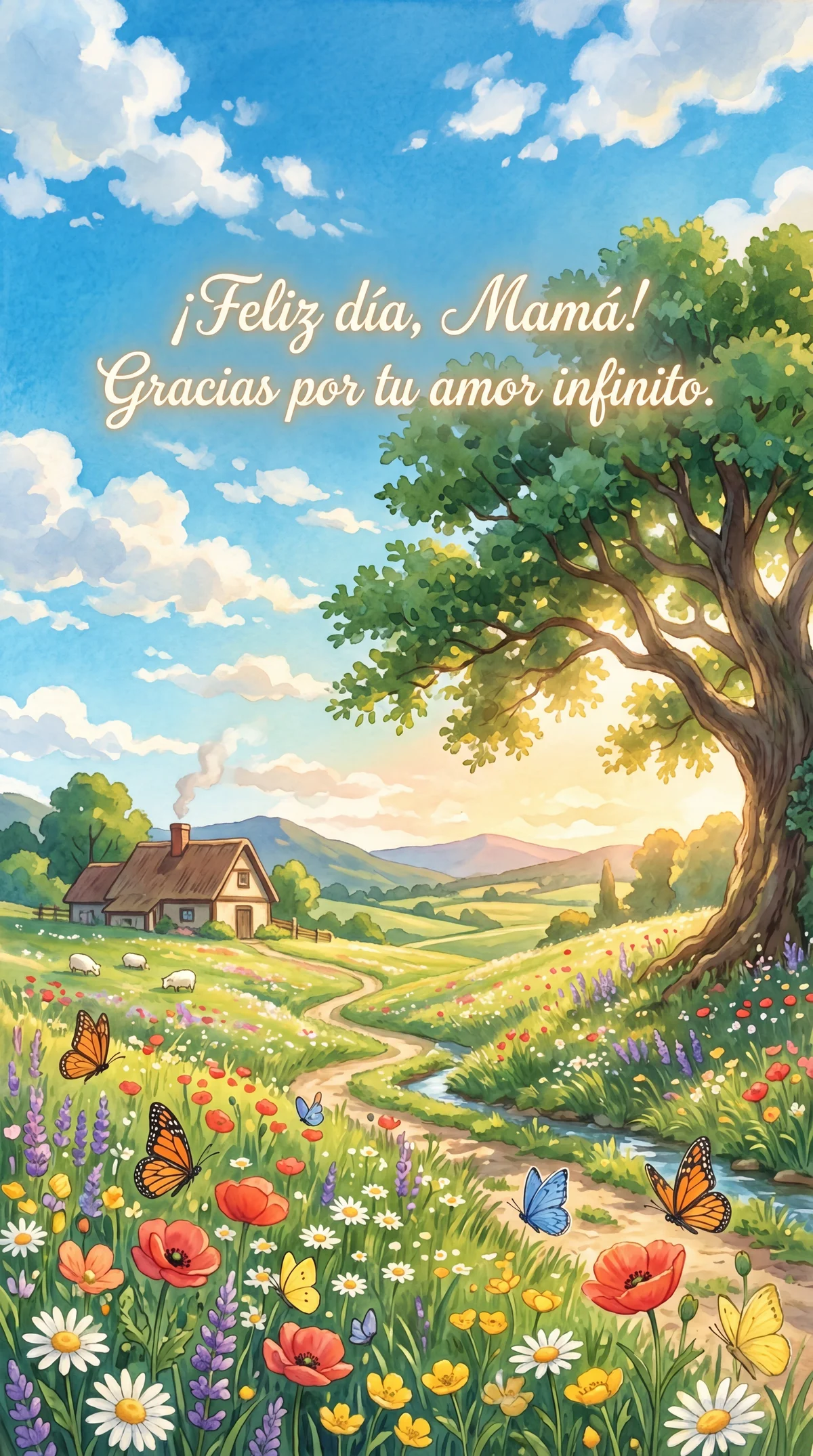 Mensaje de felicitación para el Día de la Madre