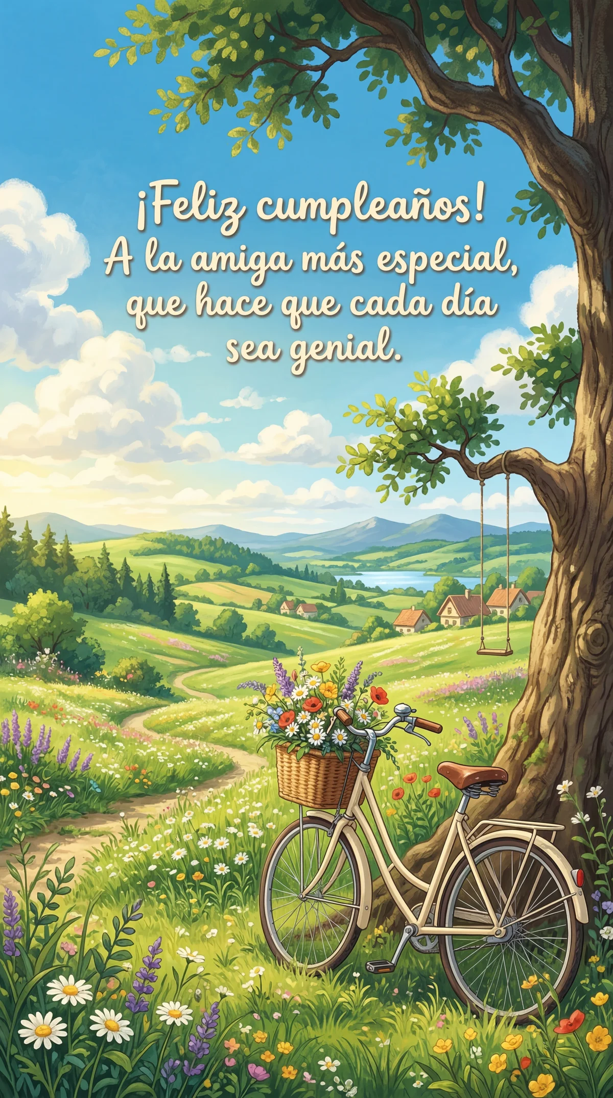 Feliz cumpleaños a mi amiga más especial