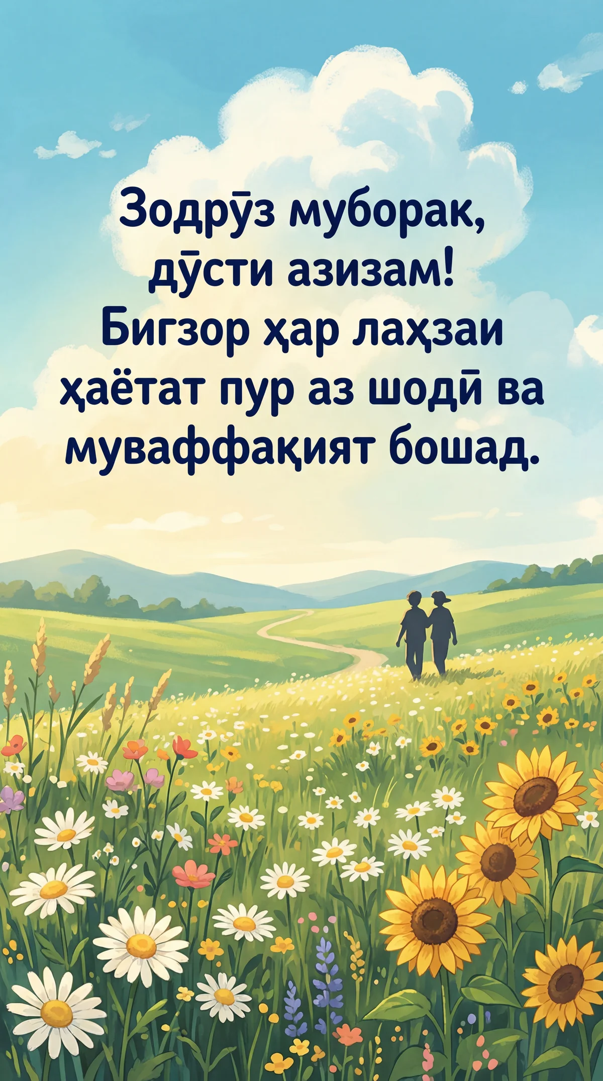 Табрикоти зодрӯзӣ ба дӯсти азиз!