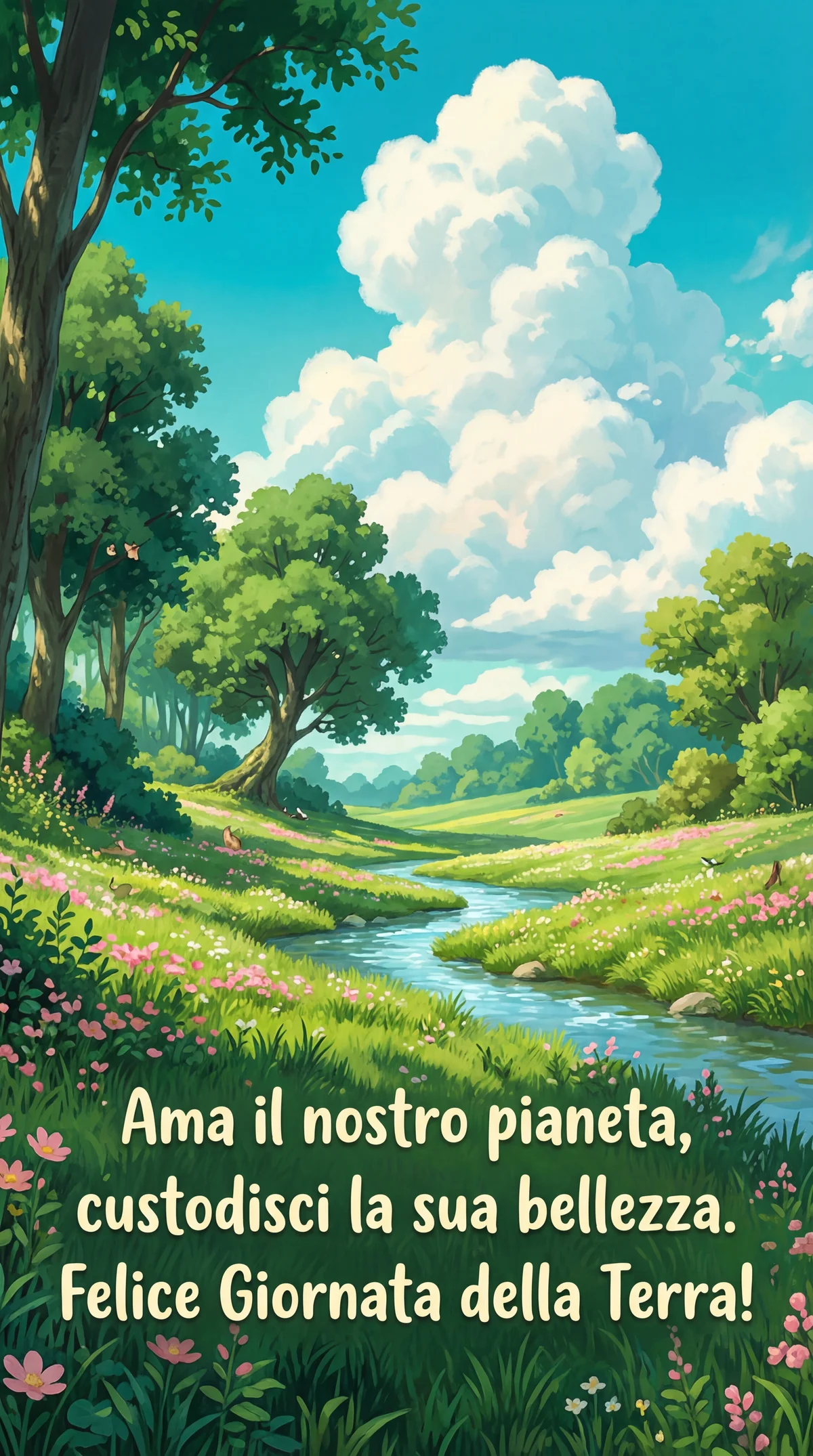 Auguri per la Giornata della Terra