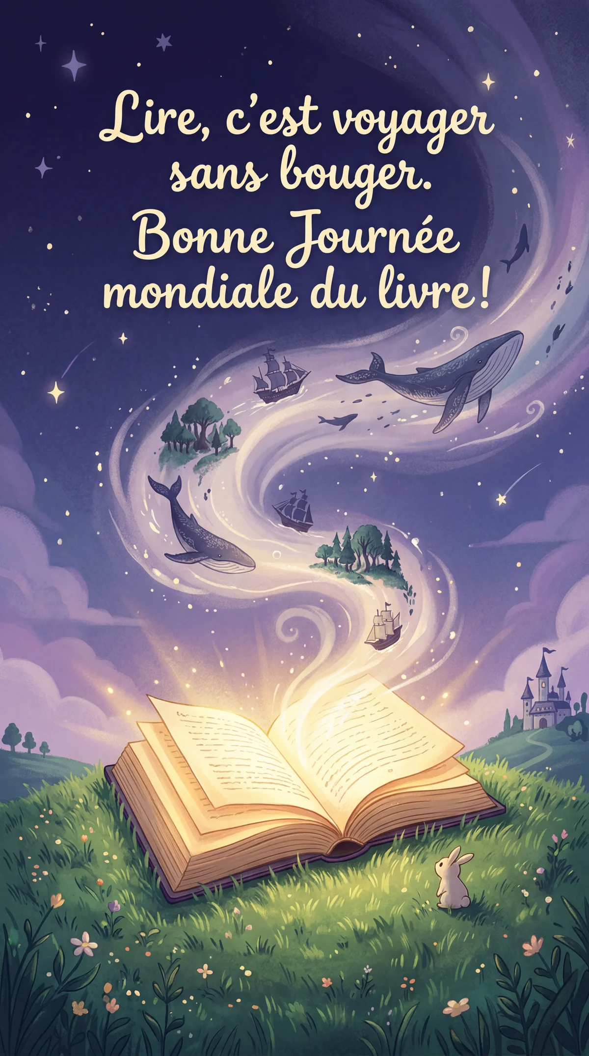 Message pour la Journée mondiale du livre et du droit d'aute...