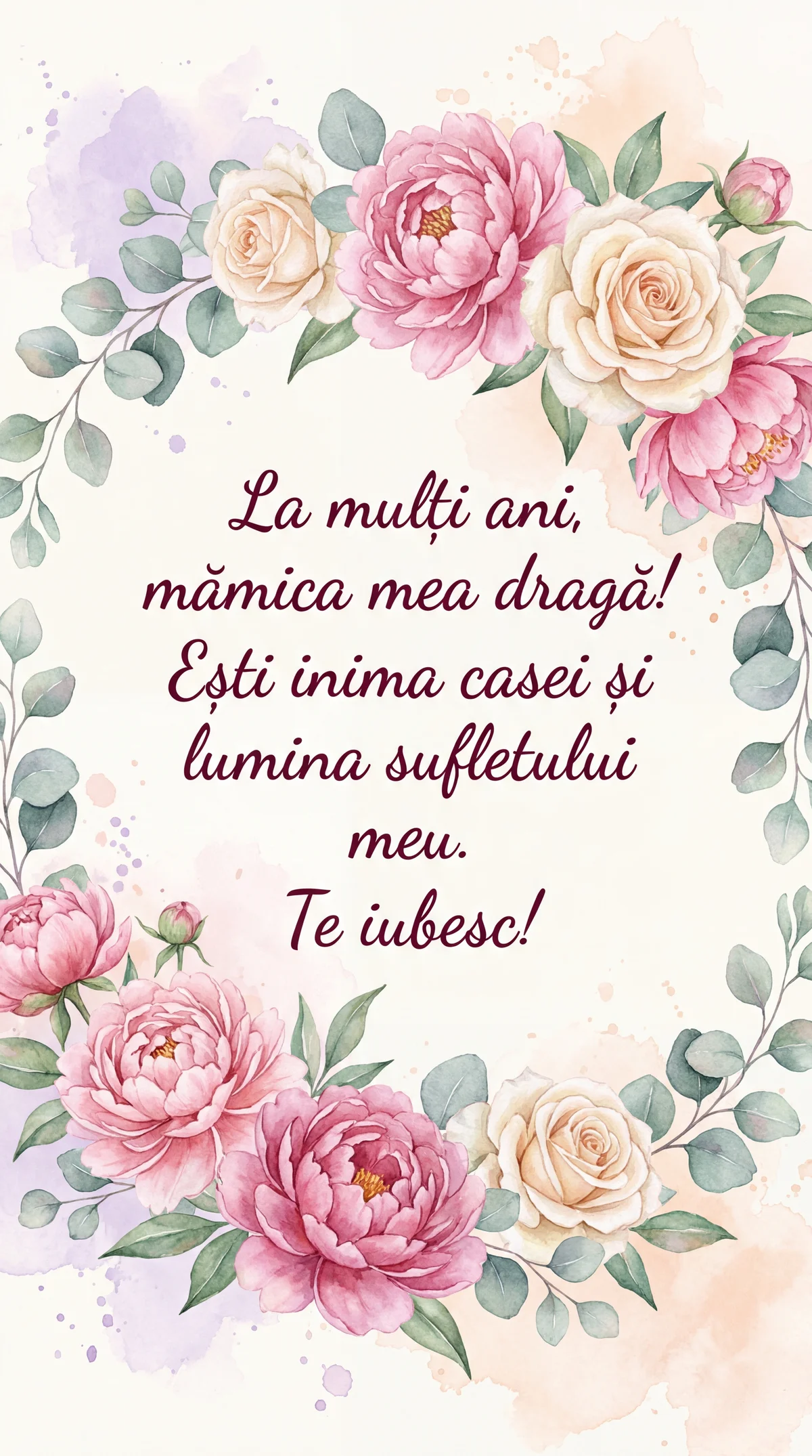 Urări emoționante pentru Mama de Ziua Mamei