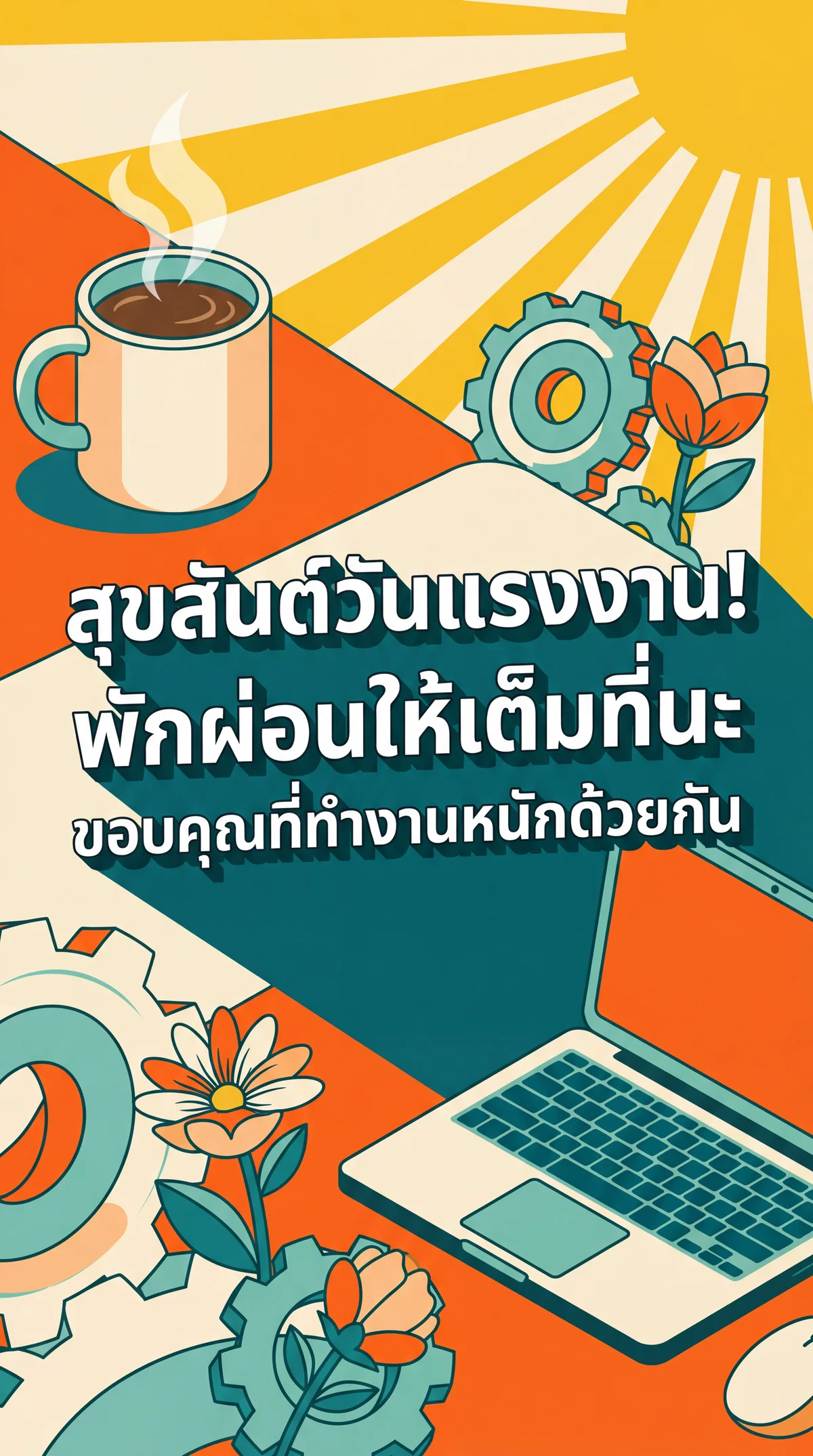 คำอวยพรวันแรงงานสำหรับเพื่อนร่วมงาน