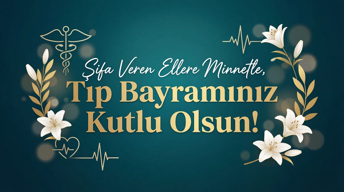 Değerli doktorlarımızın Tıp Bayramı kutlu olsun!