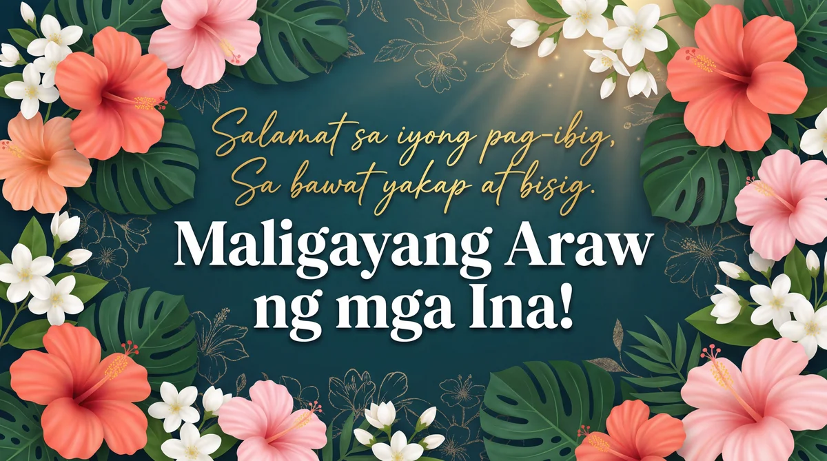 Pagbati para kay Nanay sa Araw ng mga Ina
