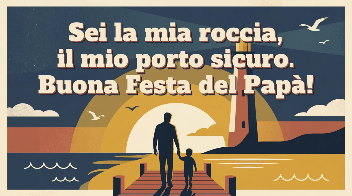 Messaggio d'auguri per la Festa del Papà
