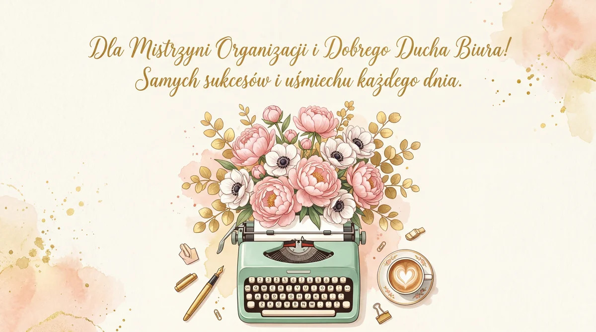 Życzenia dla sekretarki z okazji jej święta