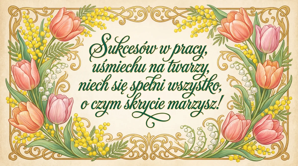 życzenia na Dzień Kobiet dla koleżanki