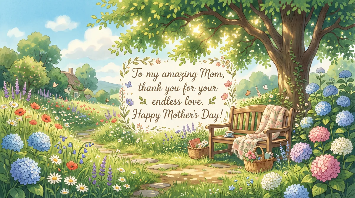 Happy Mother's Day wishes for my amazing mom