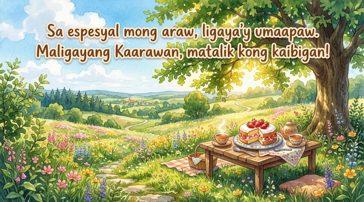 Maligayang Kaarawan, Kaibigan!