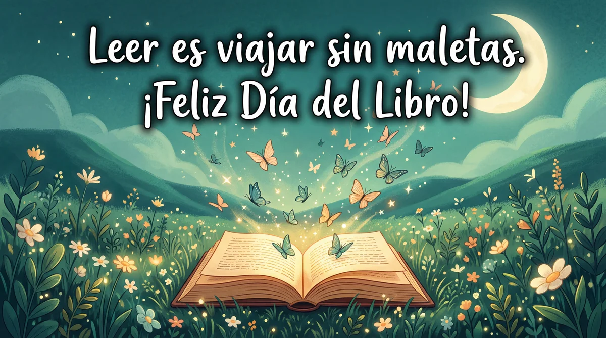 Saludos originales para el Día del Libro