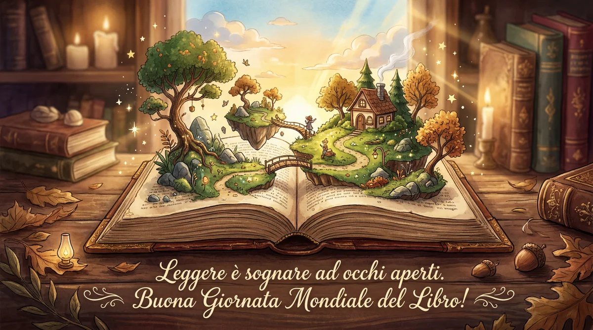 Auguri per la Giornata Mondiale del Libro