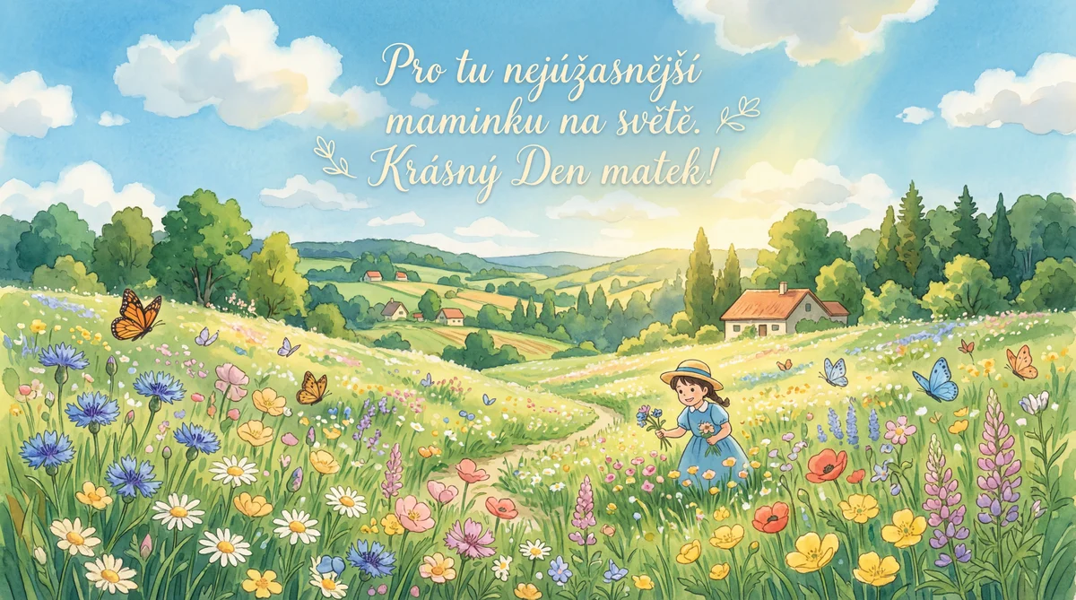 Přání ke Dni matek pro maminku