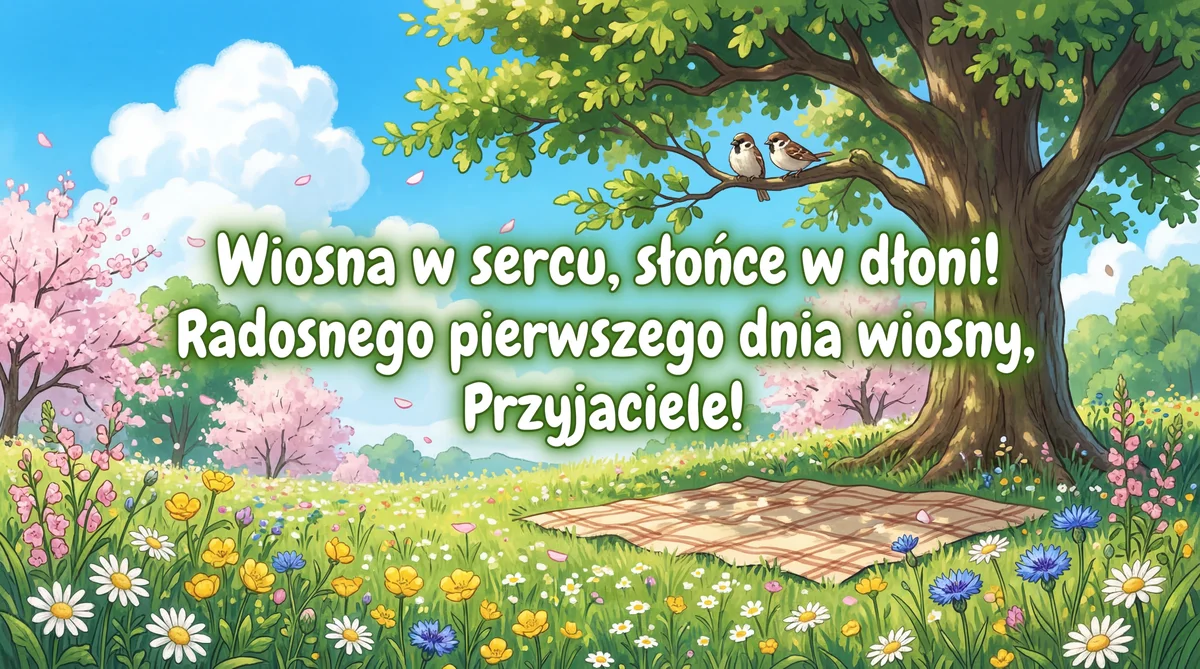 życzenia na pierwszy dzień wiosny dla przyjaciół