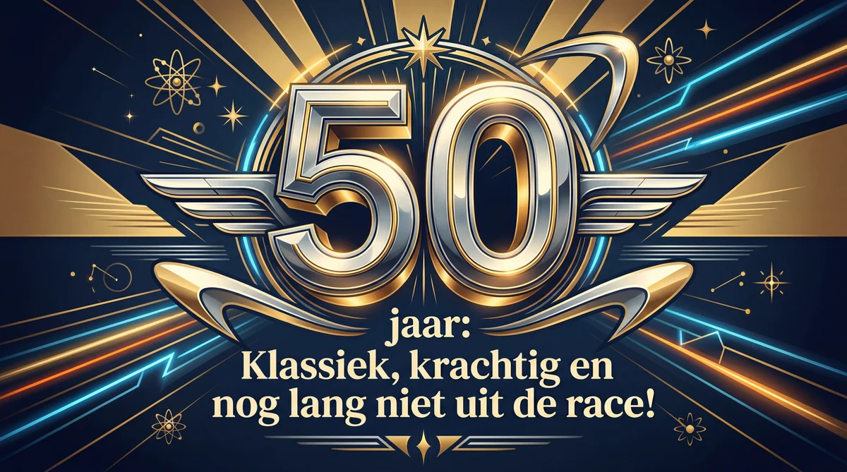 Felicitatiekaart 50e verjaardag voor man