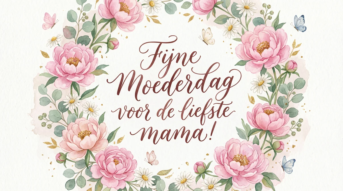 Fijne Moederdag voor de liefste mama!