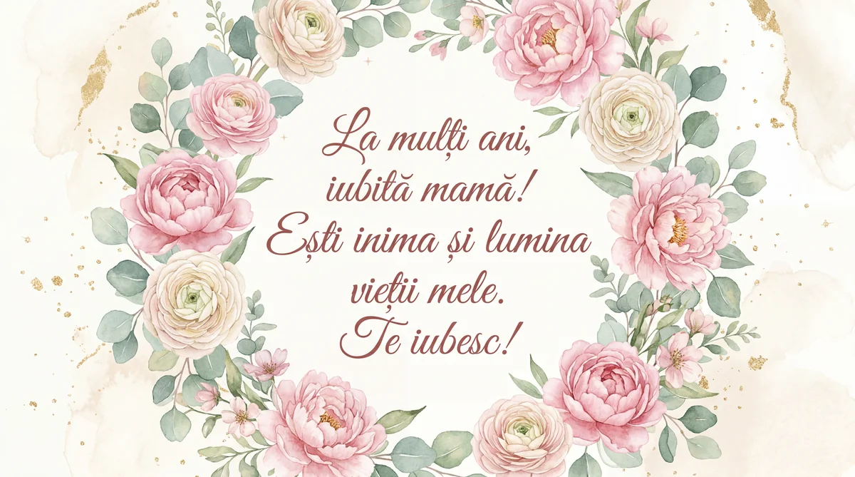 mesaj de Ziua Mamei pentru cea mai iubită mamă