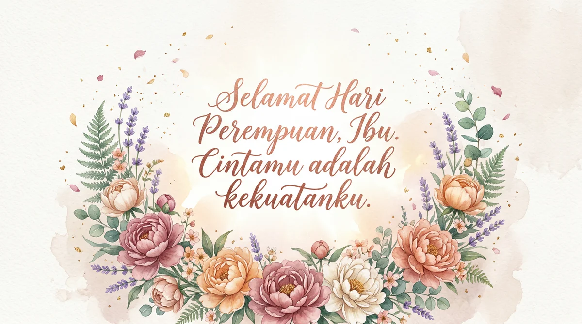 Ucapan Hari Perempuan Internasional untuk ibu tersayang