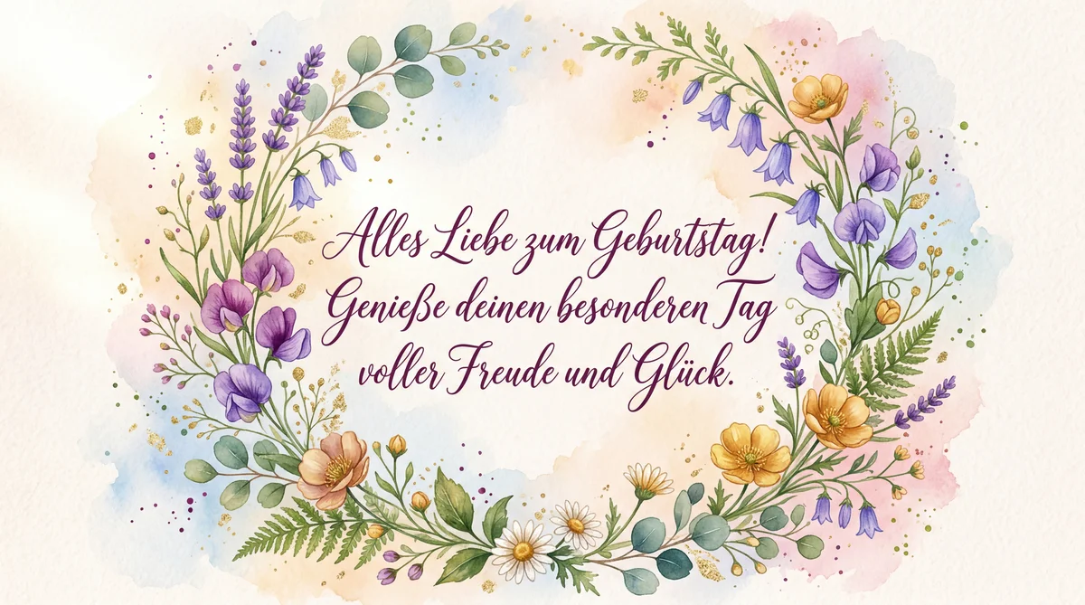 Alles Liebe zum Geburtstag!