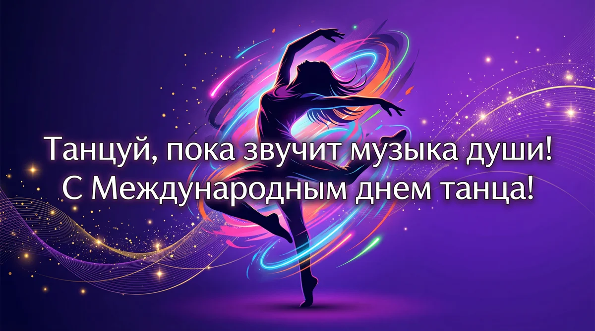 поздравление с Международным днем танца