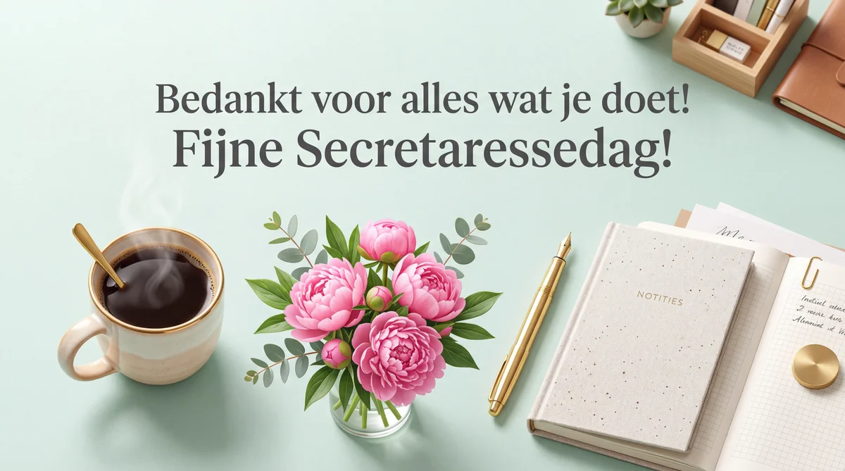 Tekst voor secretaressedag kaartje