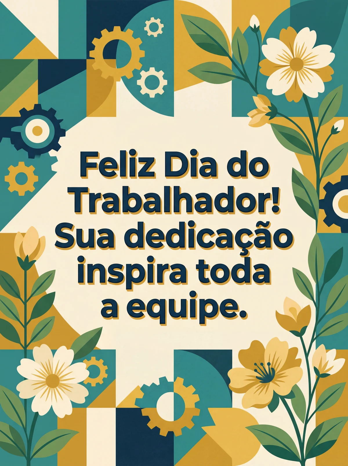 Mensagem de Dia do Trabalhador para colega de trabalho