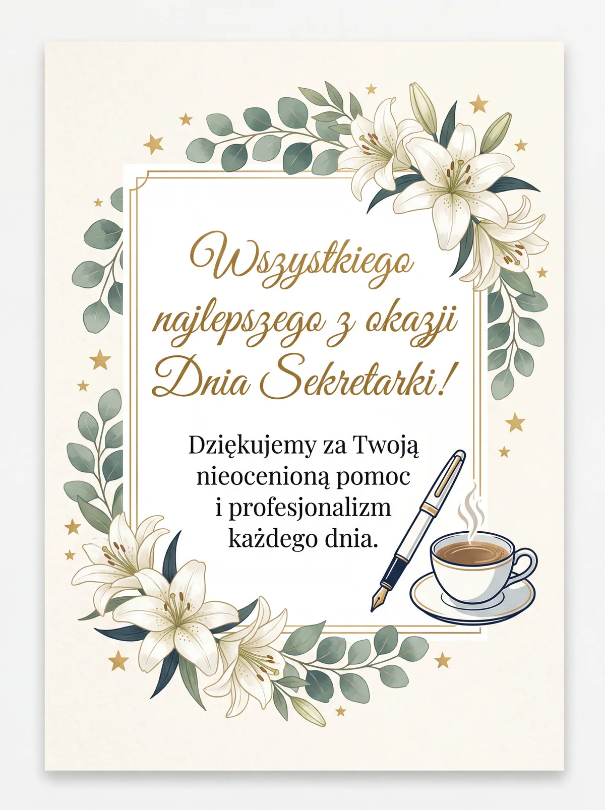 życzenia z okazji Dnia Sekretarki