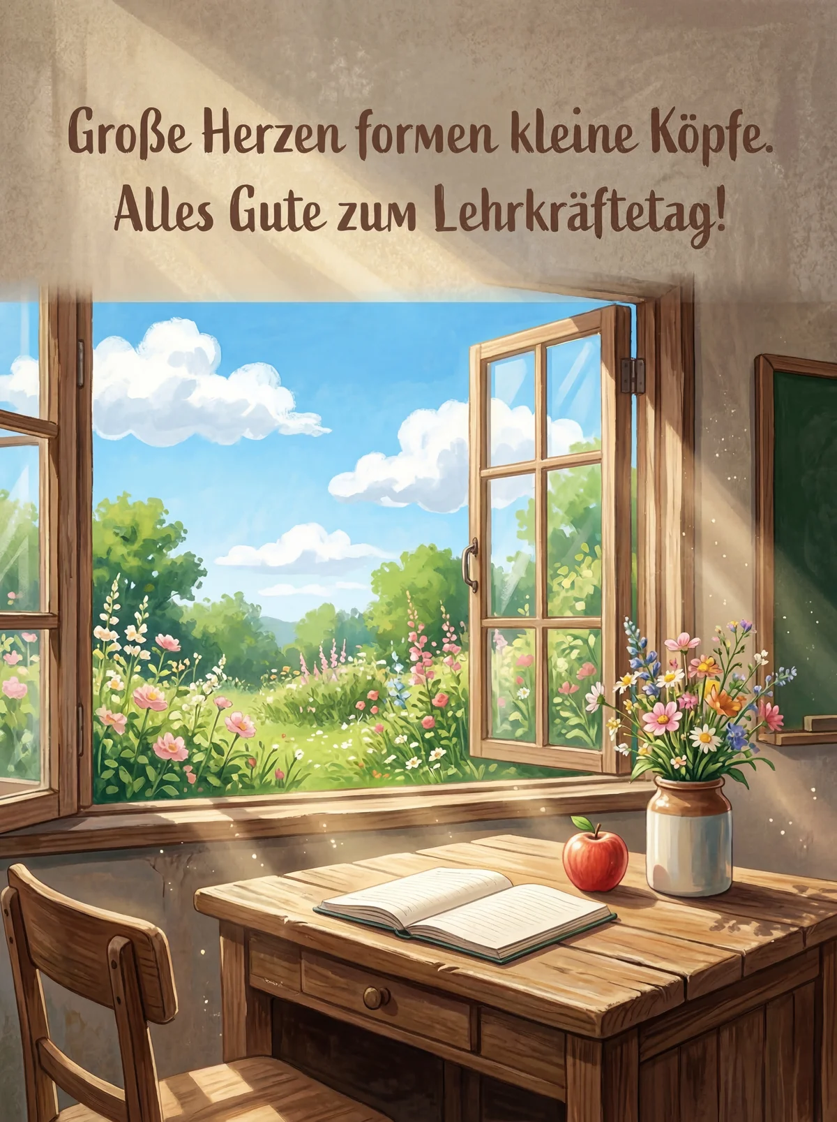 Glückwünsche zum Deutschen Lehrkräftetag