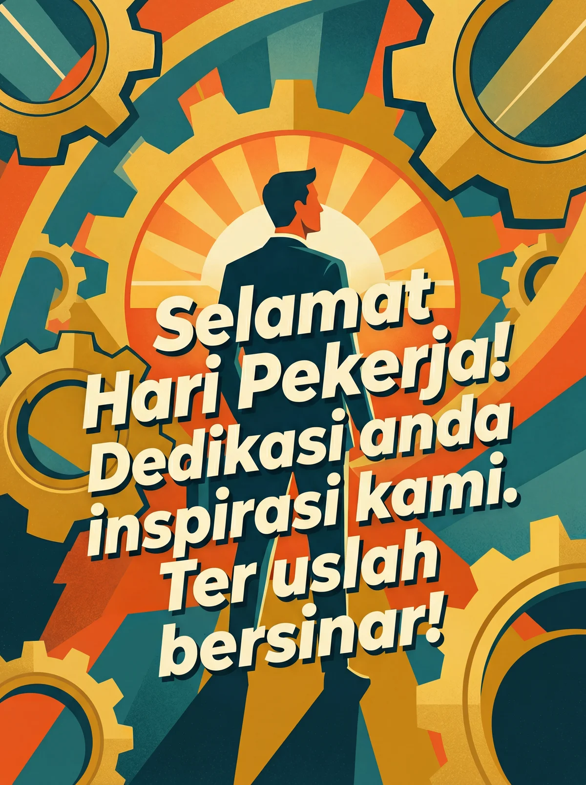 Ucapan Hari Pekerja untuk rakan sekerja yang dedikasi