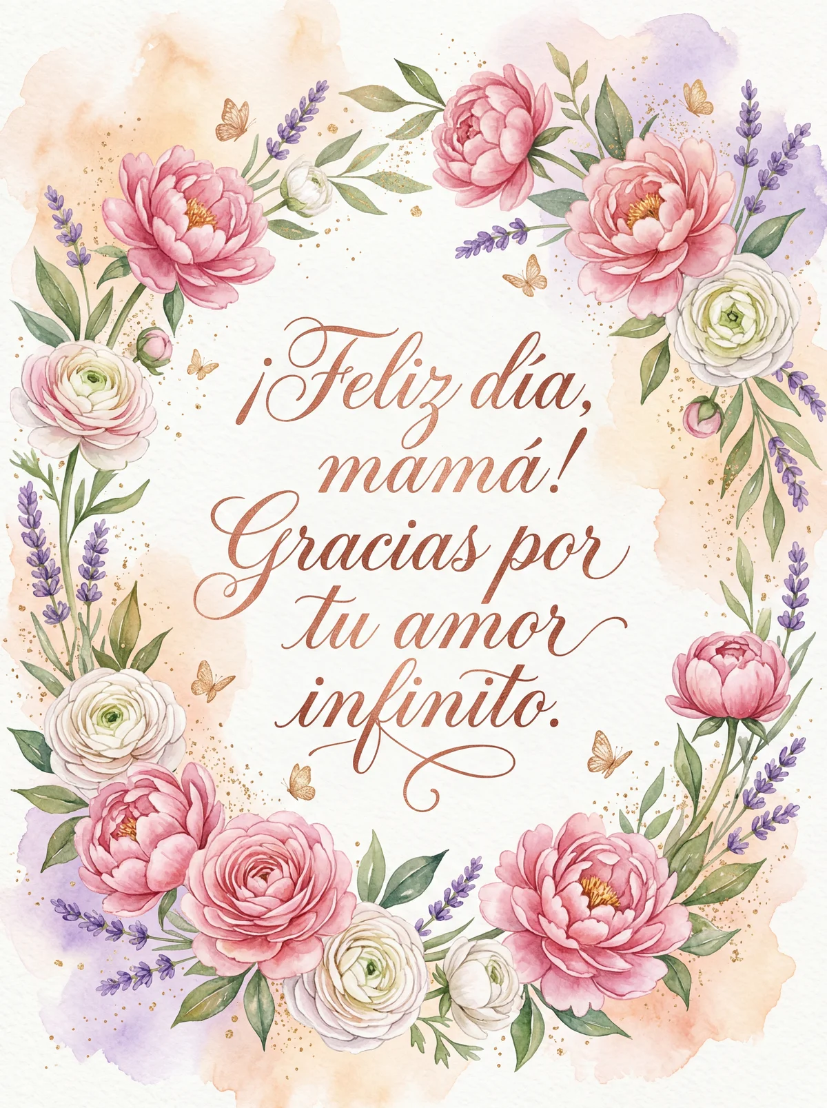 Felicitación corta para el Día de la Madre