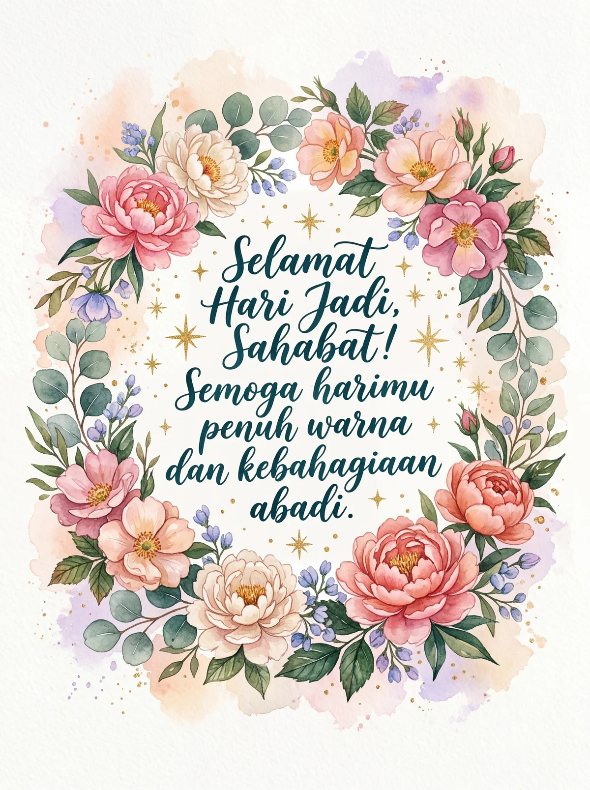 Ucapan selamat ulang tahun untuk sahabat tersayang