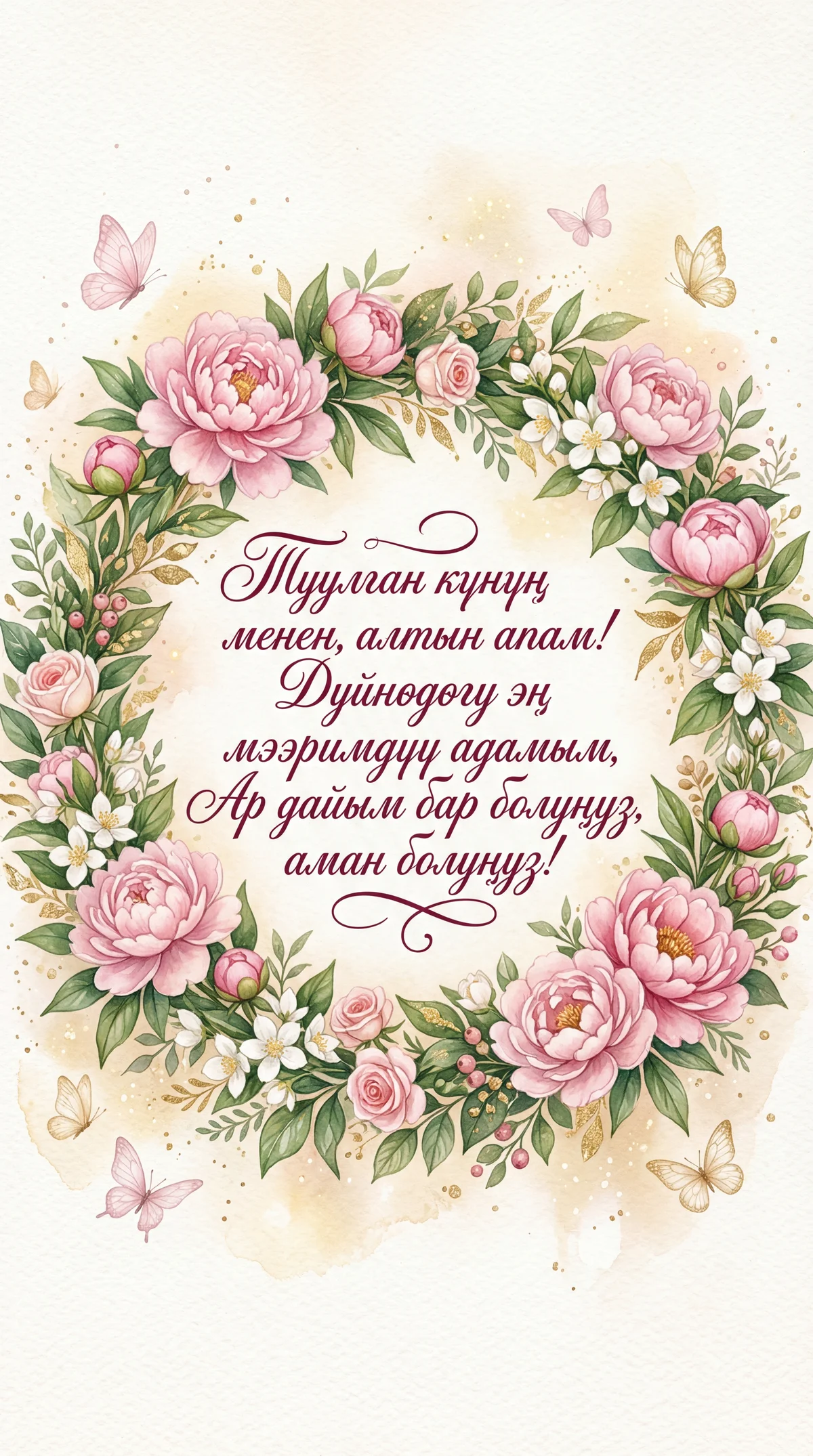 апама туулган күнүң менен куттуктоо тексти