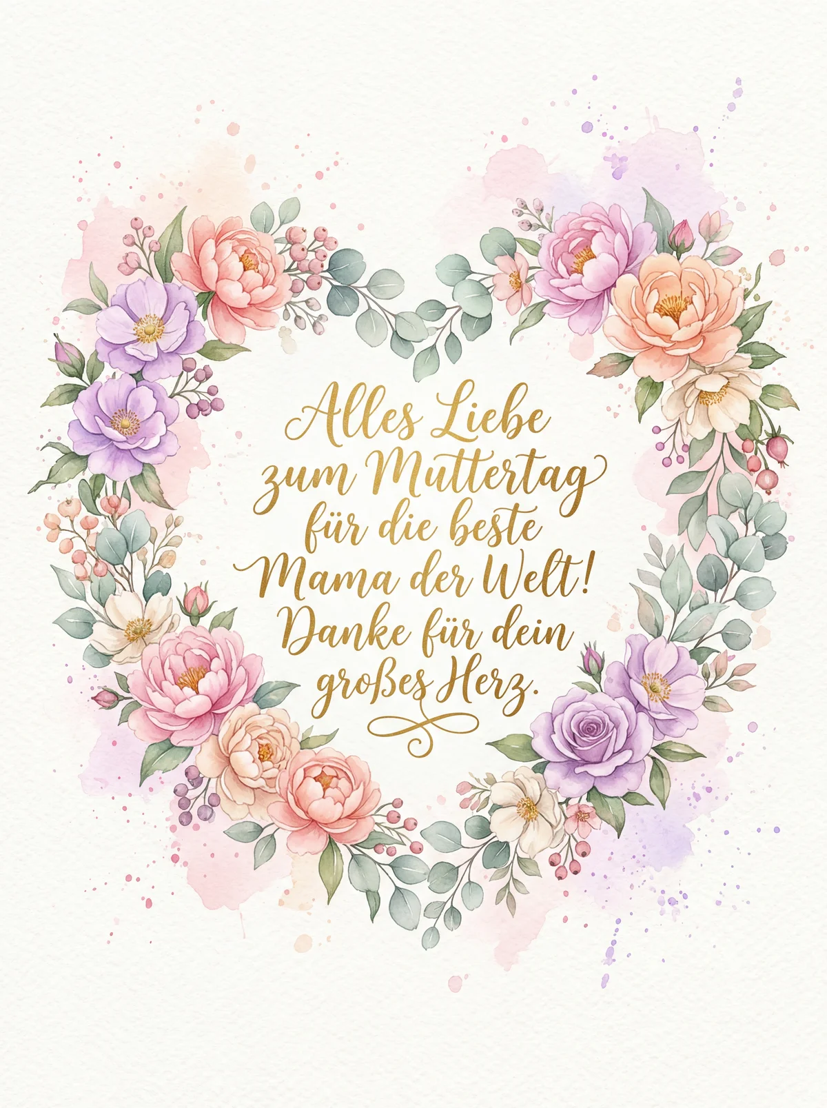Liebevolle Muttertagsgrüße für die beste Mama der Welt!