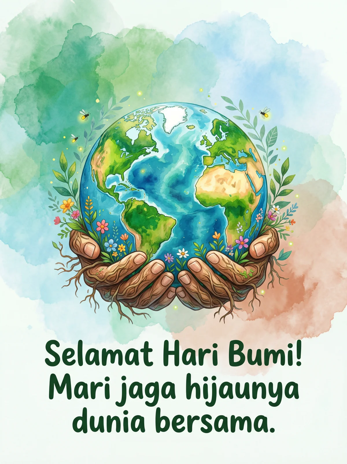 Ucapan Hari Bumi untuk teman pecinta lingkungan