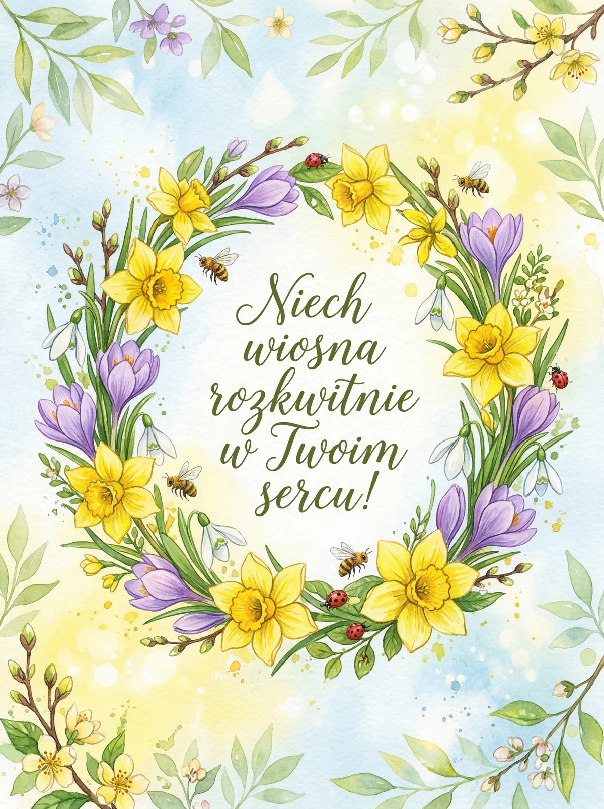 Życzenia na powitanie wiosny dla bliskiej osoby