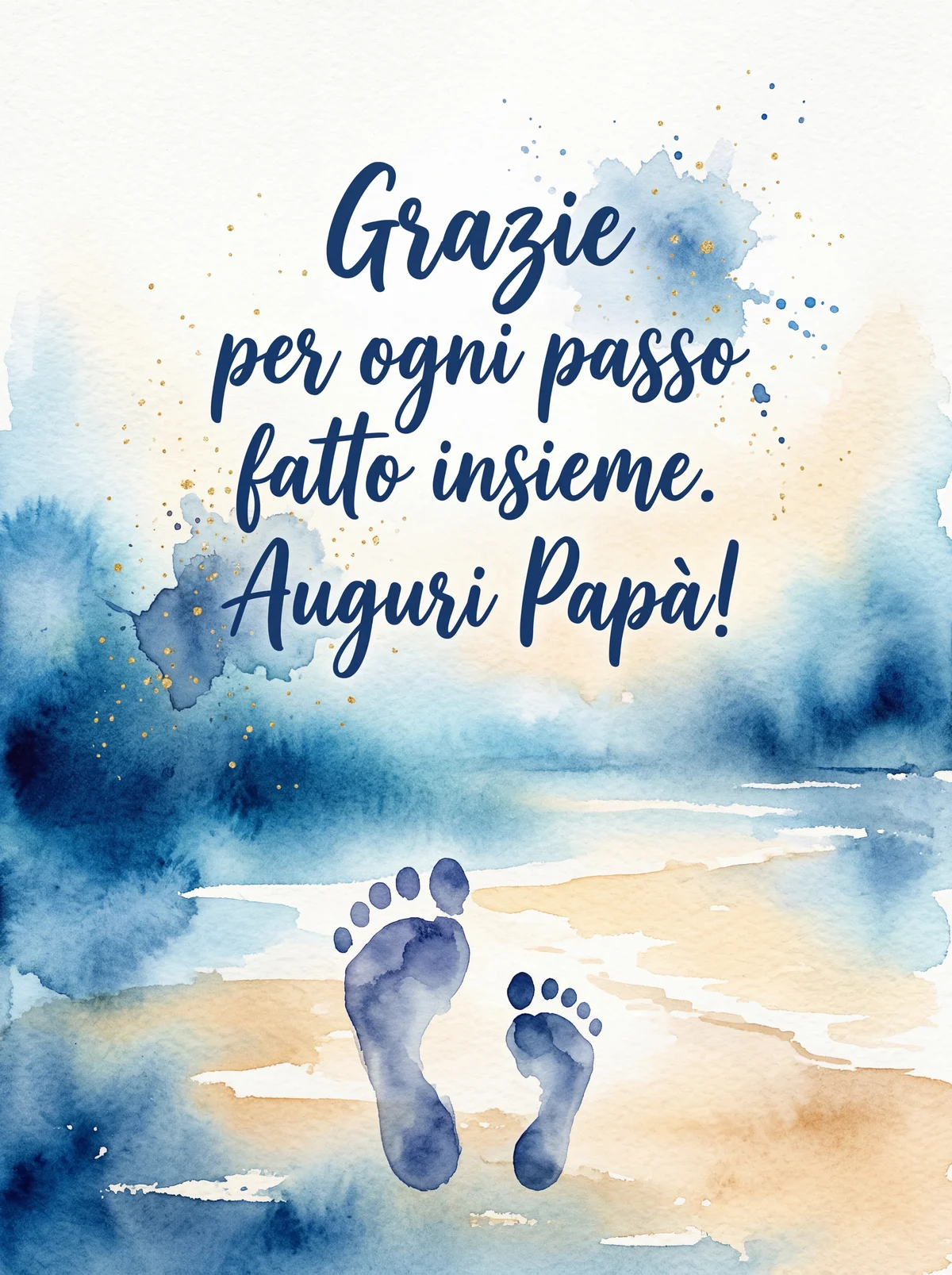 Biglietto di auguri per la Festa del Papà