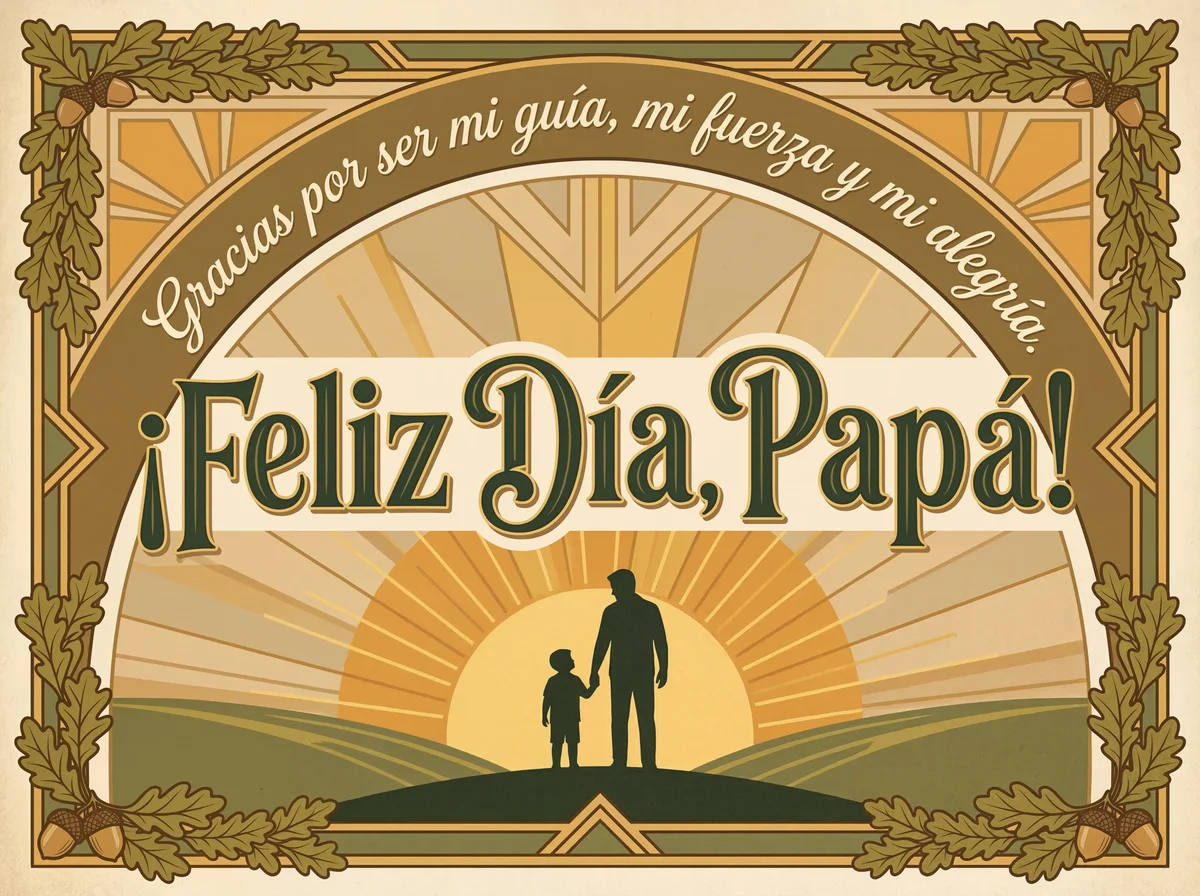 Ideas para tarjeta del Día del Padre