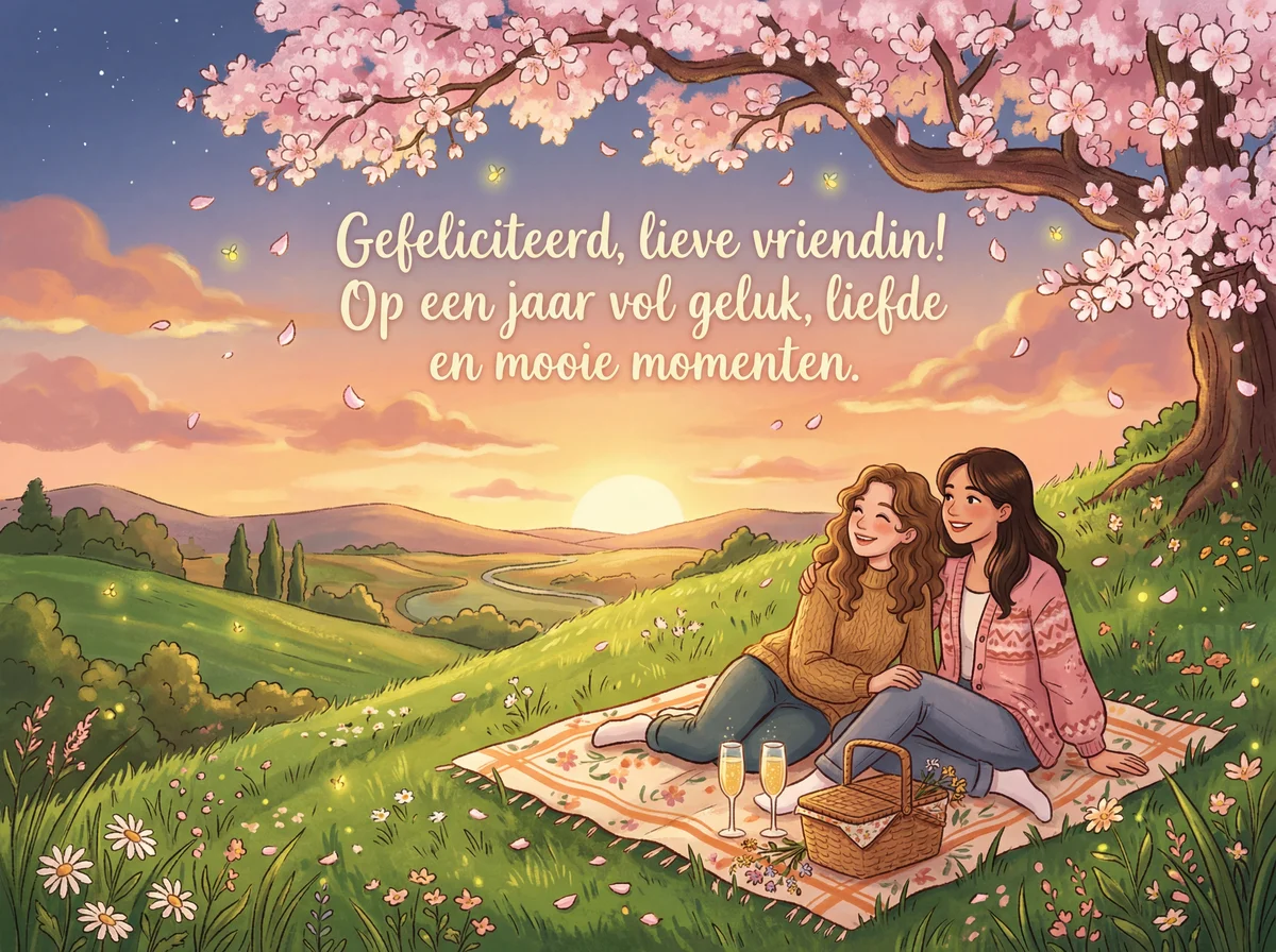 verjaardagswensen voor een vriendin