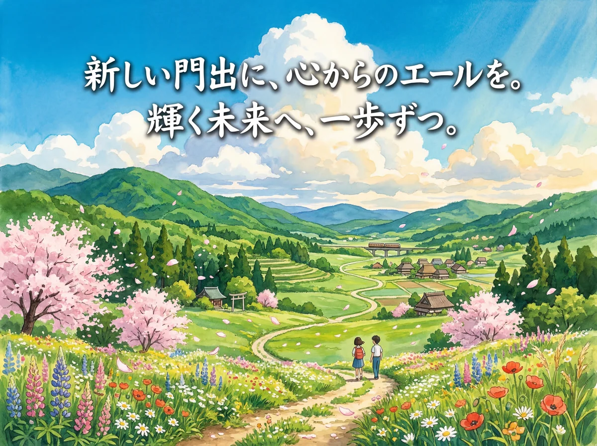 新生活応援メッセージ