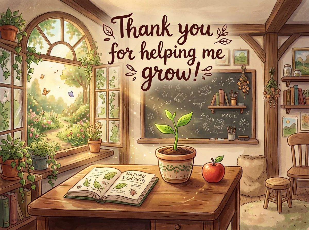 greeting card for Teacher Appreciation Day