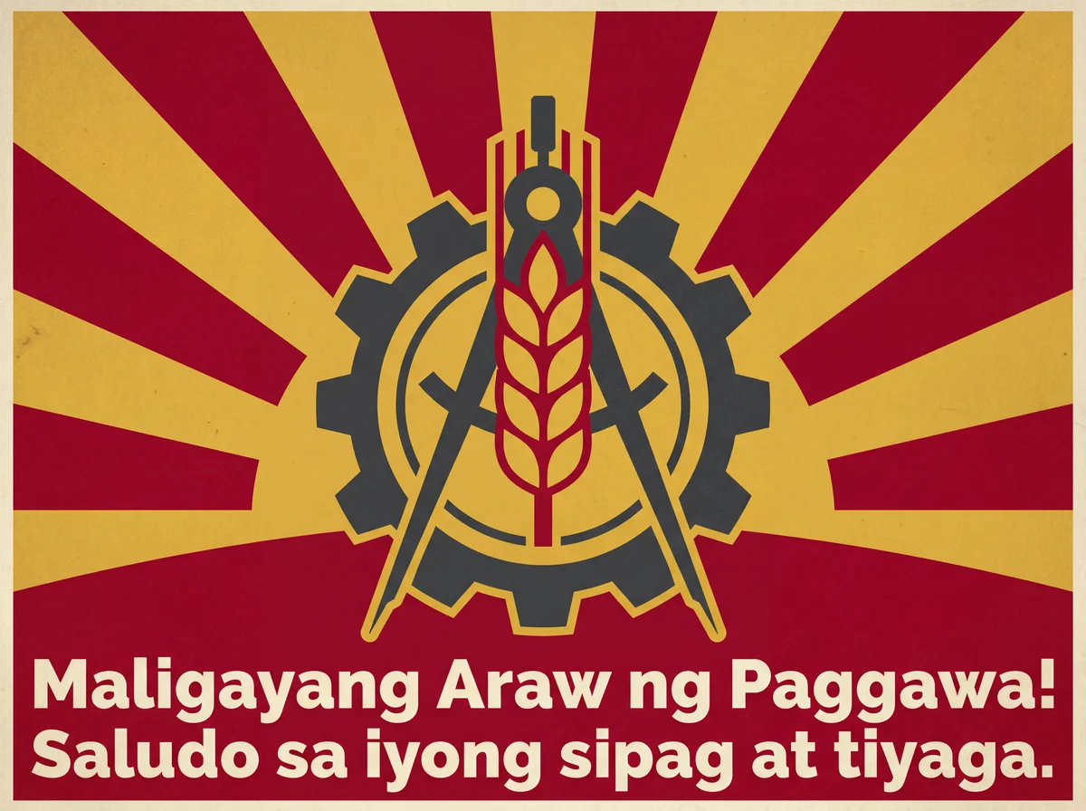 Maligayang Araw ng Paggawa sa lahat ng masisipag!