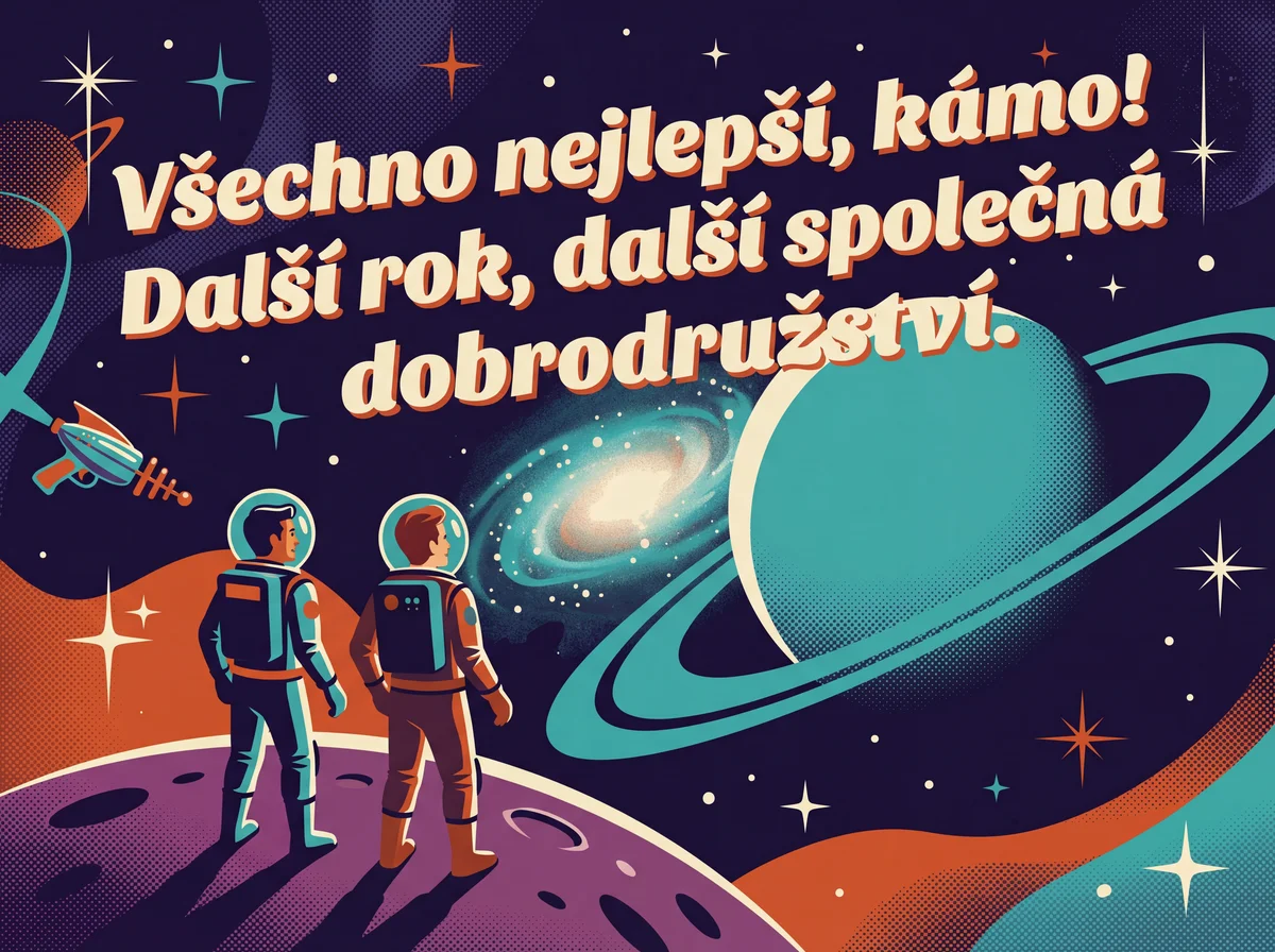 Narozeninové přání pro nejlepšího kamaráda