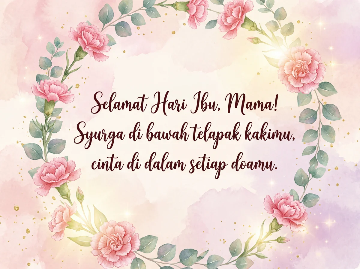 Ucapan Hari Ibu untuk mama tersayang