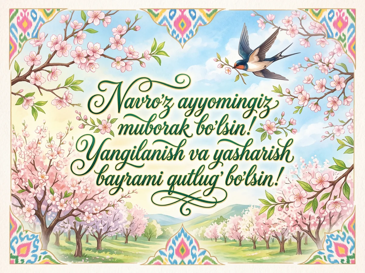 Navro'z bayrami bilan tabriklar!