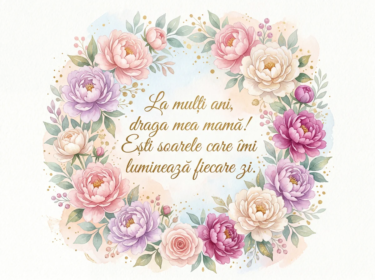 Urări de Ziua Mamei