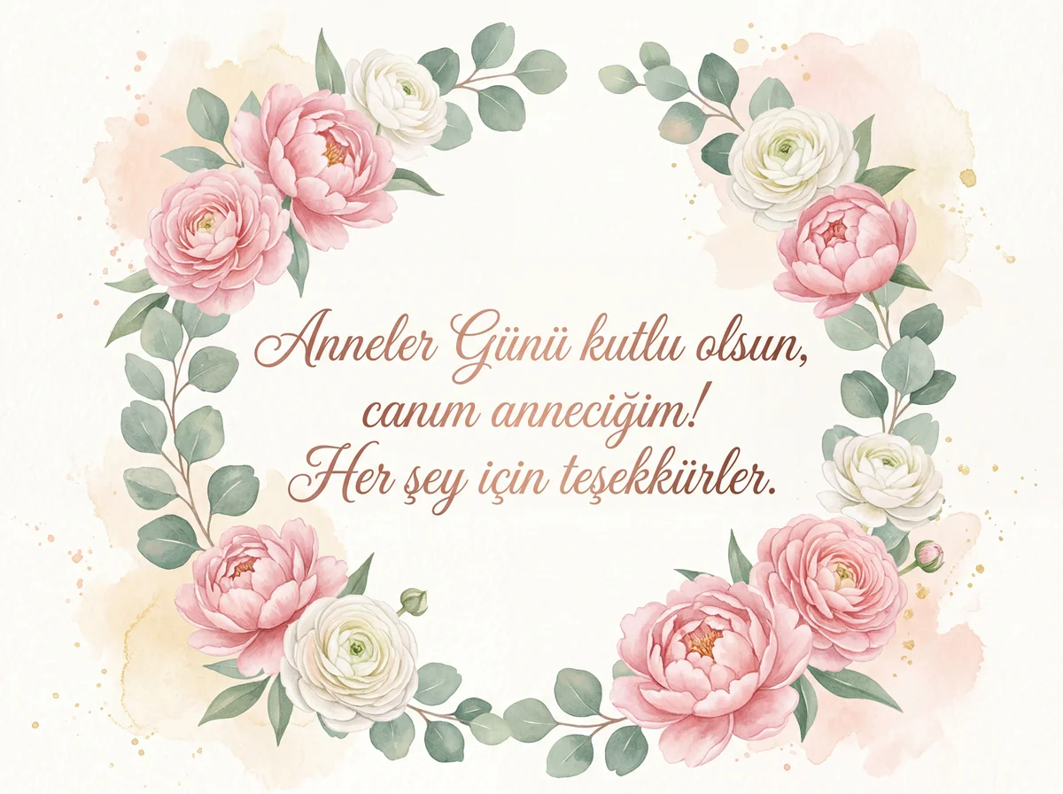 Anneler Günü kutlu olsun, canım anneciğim!