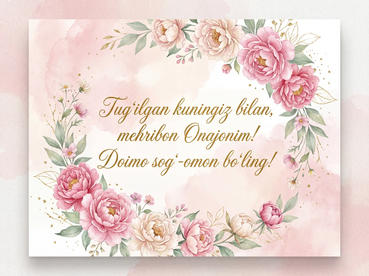 Onajonimga tug'ilgan kun tabriklari