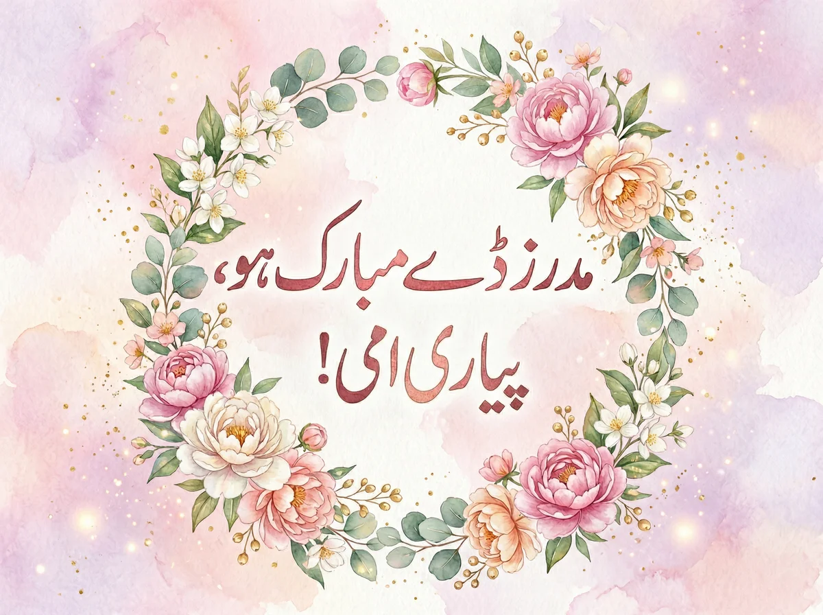 مدرز ڈے مبارک ہو، پیاری امی!