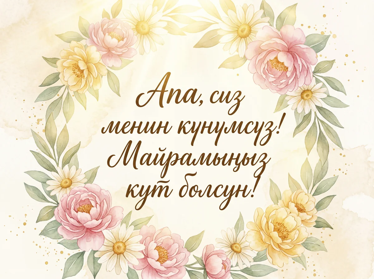 Апама Энелер күнүнө куттуктоо сөздөр